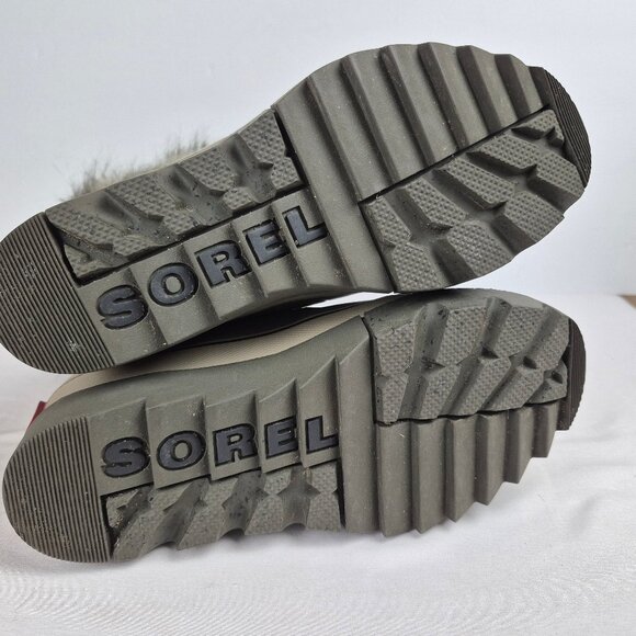 Sorel Joan of Artic Next Boot Waterproof Faux Fur Color: Sage Size 7 - Picture 5 of 16